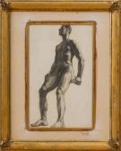 MATARUGA JOHN Study Of A Male Nude MATARUGA JOHN Study Of A Male Nude
