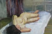 MATHER ELEANOR ````reclining Female Nude```` MATHER ELEANOR ````reclining Female Nude````
