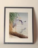 MATHEWS Christi Print Of Cranes MATHEWS Christi Print Of Cranes