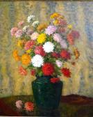 MATISSE Camille Still Life Of Chrysanthemums In A Vase MATISSE Camille Still Life Of Chrysanthemums In A Vase