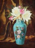MATISSE Camille Still Life Of Flowers In A Blue Vase MATISSE Camille Still Life Of Flowers In A Blue Vase