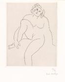 MATISSE Henri Nu Assis MATISSE Henri Nu Assis