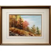MATTHEWS Edwin Henry A Pastel Hill MATTHEWS Edwin Henry A Pastel Hill