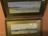 MATTHINSON J Coastal Scenes With Fishing Boats MATTHINSON J Coastal Scenes With Fishing Boats