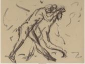 MAURER Alfred Henry Two Men MAURER Alfred Henry Two Men