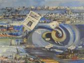MAURI Mauro Abstract City Landscape MAURI Mauro Abstract City Landscape