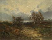 MAURICE JULLIEN Rastender In Bretonischer Landschaft MAURICE JULLIEN Rastender In Bretonischer Landschaft
