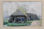 MAURICE PRINCE Louis Stanley Thatched Cart Sheds MAURICE PRINCE Louis Stanley Thatched Cart Sheds