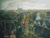 MAUVE Anton Rudolf A Birds Eye View Of Veere MAUVE Anton Rudolf A Birds Eye View Of Veere