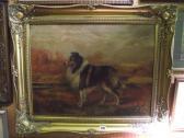 MAYNE C. L. Rough Collie In A Farmland MAYNE C. L. Rough Collie In A Farmland