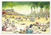 MAZAN Pierre Lavaud Greenpeace - Dessins Pour Le Climat MAZAN Pierre Lavaud Greenpeace - Dessins Pour Le Climat