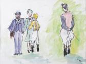 MAZE Paul Lucien Jockeys And Other Figures MAZE Paul Lucien Jockeys And Other Figures