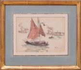 MAZE Paul Lucien Sailboats: Two Studies MAZE Paul Lucien Sailboats: Two Studies