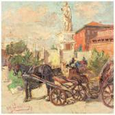MAZZACCHERINI Franco Piazza 4 Mori, Livorno – Cavallo E Carrozza MAZZACCHERINI Franco Piazza 4 Mori, Livorno – Cavallo E Carrozza