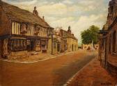MCALDEN G.J. Village Street Scene MCALDEN G.J. Village Street Scene