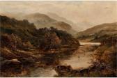 MCARTHUR Claude Scottish River Landscape MCARTHUR Claude Scottish River Landscape