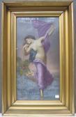 MCAULEY John K. Neoclasscial Maiden Dancing In A Landscape MCAULEY John K. Neoclasscial Maiden Dancing In A Landscape