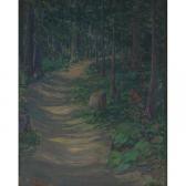 McBURNEY James Edwin Trail To The Lodge, Kiniksu Lake McBURNEY James Edwin Trail To The Lodge, Kiniksu Lake