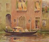 MCCALL JANET Gondola On A Venetian Canal MCCALL JANET Gondola On A Venetian Canal