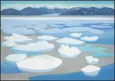 MCCARTHY Doris Jean Pond Inlet With Floes On The Mud MCCARTHY Doris Jean Pond Inlet With Floes On The Mud