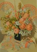 McCRAIG Flora T. Kimono And Banksias McCRAIG Flora T. Kimono And Banksias