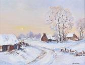MCCREADY Owen Winter Landscape, County Antrim MCCREADY Owen Winter Landscape, County Antrim