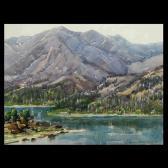 McDERMITT William Thomas Mountain Landscape. McDERMITT William Thomas Mountain Landscape.