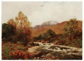 MCKAY Thomas Hope A Mountainous River Landscape With Sheep MCKAY Thomas Hope A Mountainous River Landscape With Sheep