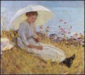 McNICOLL Helen Galloway Girl With Parasol McNICOLL Helen Galloway Girl With Parasol