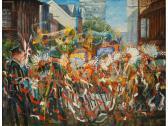 MCWILLIAMS JOE A Street Carnival Scene MCWILLIAMS JOE A Street Carnival Scene