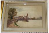 MEADOWS Gordon A . View Of Mortlake Brewery MEADOWS Gordon A . View Of Mortlake Brewery