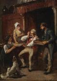 MEERTS Franz Interieur Met Leurder. MEERTS Franz Interieur Met Leurder.