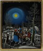MEHKEK Martin Village D' Hiver De Nuit MEHKEK Martin Village D' Hiver De Nuit