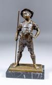 Mehnert Ernst Julius Standing Figure Of A Young Boy In Alpine Dress Mehnert Ernst Julius Standing Figure Of A Young Boy In Alpine Dress