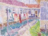 MEILERTS-KRASTINS Ludmilla Washing Behind The House MEILERTS-KRASTINS Ludmilla Washing Behind The House