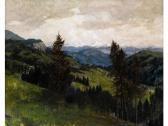 MEILINGER Lothar Rudolf Blick Vom Wendelstein Auf Die Tauern Voneiner Anhöhe Über Die Täler Hinweg MEILINGER Lothar Rudolf Blick Vom Wendelstein Auf Die Tauern Voneiner Anhöhe Über Die Täler Hinweg