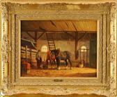 MEILOF Richard Horses In The Stable MEILOF Richard Horses In The Stable