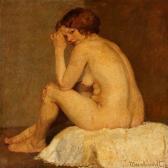 MEINHARDT Walther Seated Nude Female MEINHARDT Walther Seated Nude Female