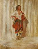MEININGER R.J Portrait Of A Native American Woman MEININGER R.J Portrait Of A Native American Woman