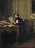 MEISSONIER Ernest Portrait De Louis De Chevigné MEISSONIER Ernest Portrait De Louis De Chevigné