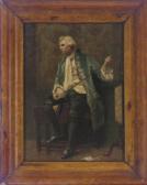 MEISSONIER Jean-Charles Before The Duel MEISSONIER Jean-Charles Before The Duel