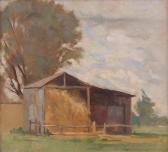 MEISSONIER Justin Aurèle The Hayshed MEISSONIER Justin Aurèle The Hayshed
