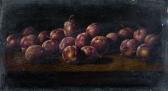 MELENDES Luis Nature Morte Aux Prunes Sur Un Entablement MELENDES Luis Nature Morte Aux Prunes Sur Un Entablement