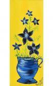 MELLETT Marie Blue Jug And Flowers MELLETT Marie Blue Jug And Flowers