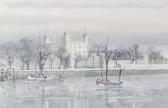 MELLOR John The Tower Of London From The River Thames MELLOR John The Tower Of London From The River Thames