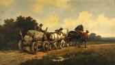 MELVILLE Harden Sidney An Open Landscape With A Horse Cart And Figures On A Track MELVILLE Harden Sidney An Open Landscape With A Horse Cart And Figures On A Track