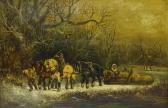 MELVILLE Harden Sidney Logging Scenes MELVILLE Harden Sidney Logging Scenes