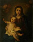 MENA JUAN DE DIOS Virgen Con Niño MENA JUAN DE DIOS Virgen Con Niño