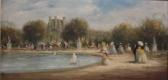 mendeau Vue Du Bassin Des Tuileries Animée mendeau Vue Du Bassin Des Tuileries Animée