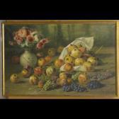 MENEGHINI Ruggero Fiori Un Un Vaso E Frutta MENEGHINI Ruggero Fiori Un Un Vaso E Frutta